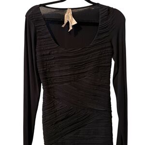 NWT Bailey 44 Medium I Know Some Tricks Black Top